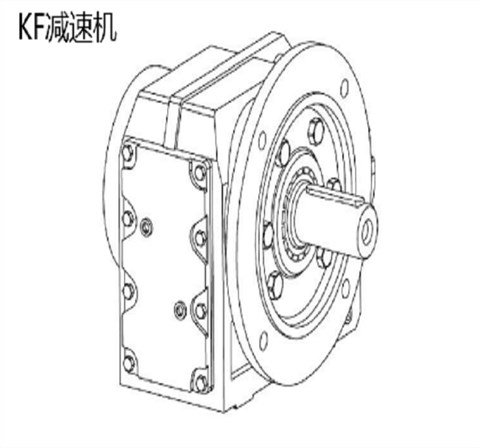 减速机KF87 KF87AD轴输入减速电机
