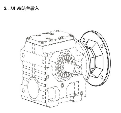 S87 S87AD S87AM斜齿轮蜗轮蜗杆减速机