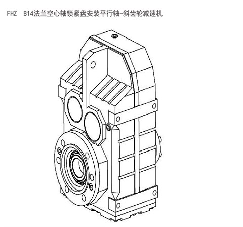 FA27 FAZ27 FHZ27 FVZ27平行轴斜齿轮减速机