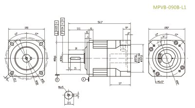 MPVB090BL1P0行星减速机高精度的优势