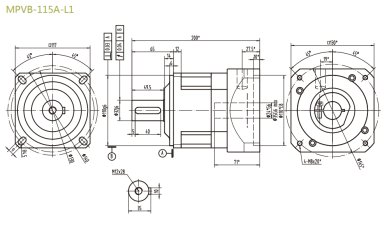 MPVB115AL1精密行星减速机更换润滑油指南