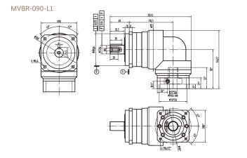 MVBR090系列行星减速机的
