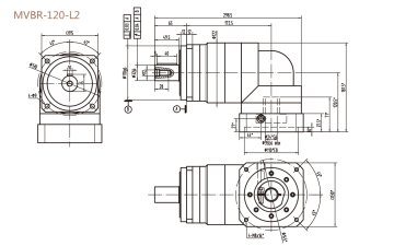 MVBR120L2精密行星减速机型